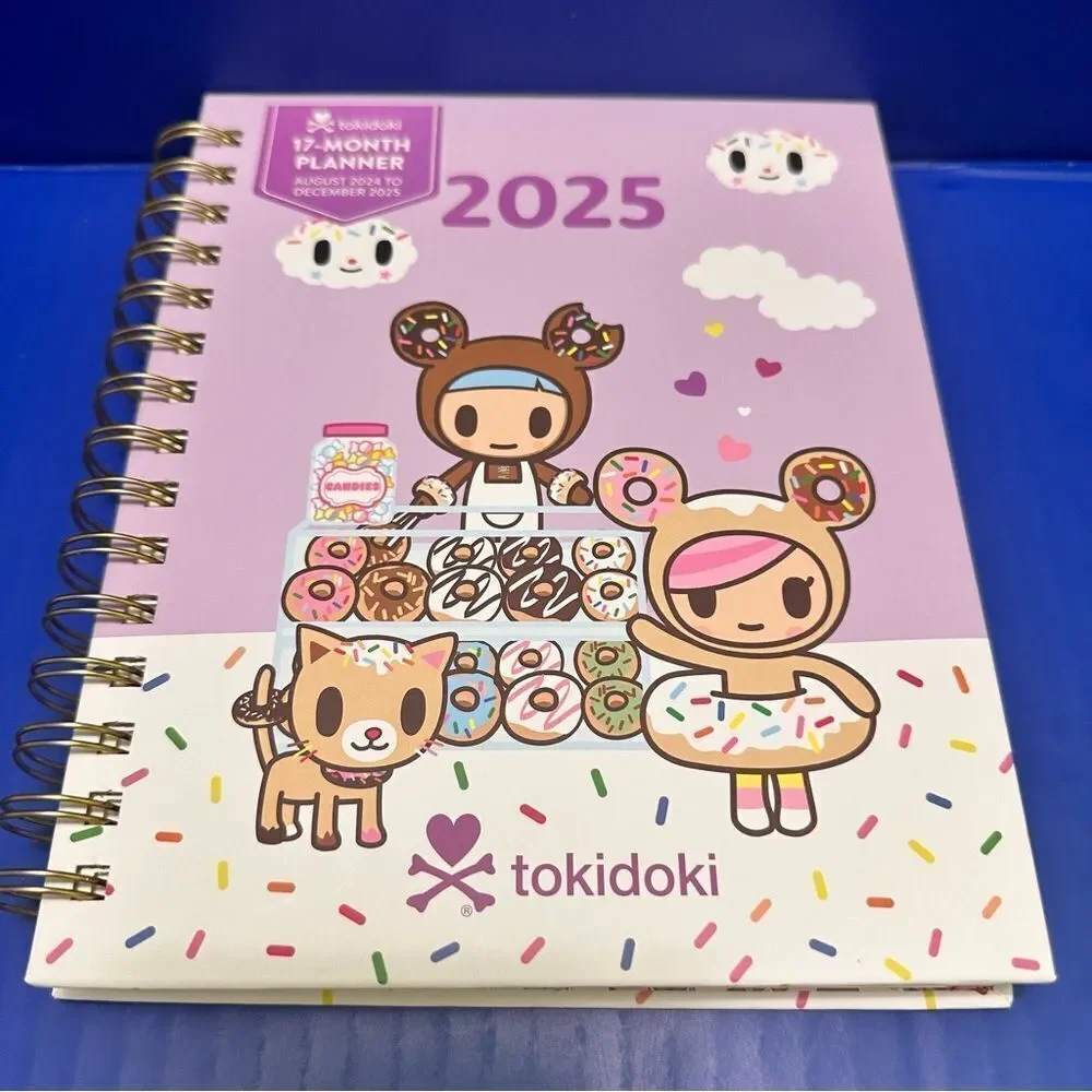 Tokidoki 2025 Planner Donutella and Unicorn